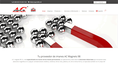 Desktop Screenshot of acmagnets98.com